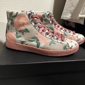 Coach High Top Floral